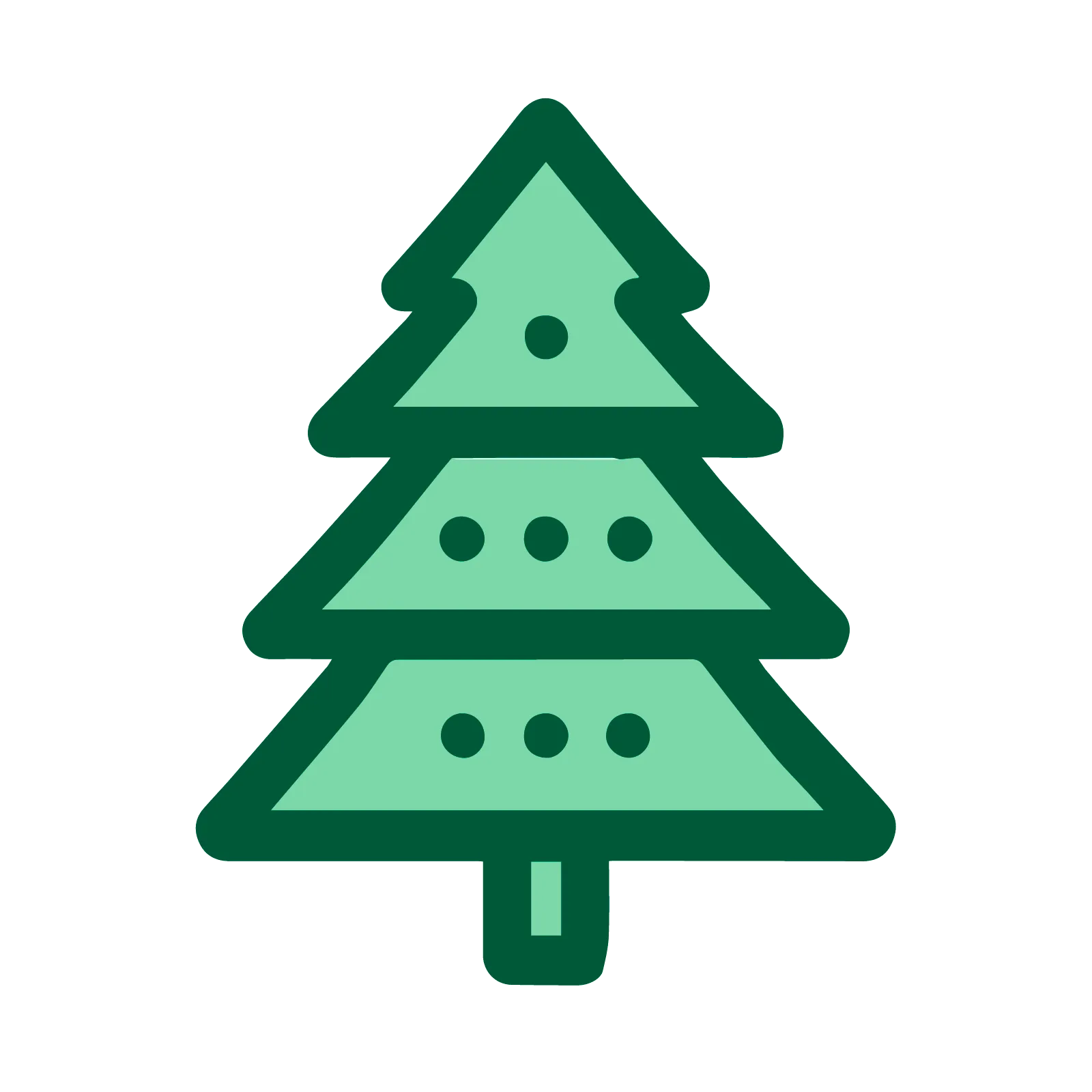 picto sapin de noel